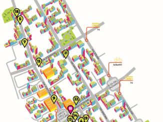 La mappa della Design Week di zona Tortona